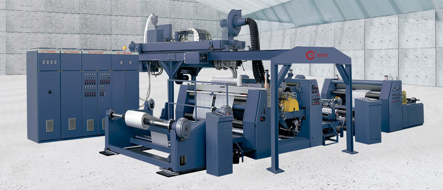 SJFM PLASTIC EXTRUSION COATING MACHIN SJFM PLASTIC EXTRUSION COATING MACHIN