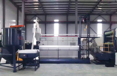 Double head flat wire machine Double head flat wire machine